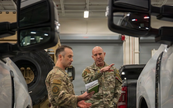 Malmstrom AFB hosts Lt. Gen. Tabor for missile mission familiarization, Sentinel modernization