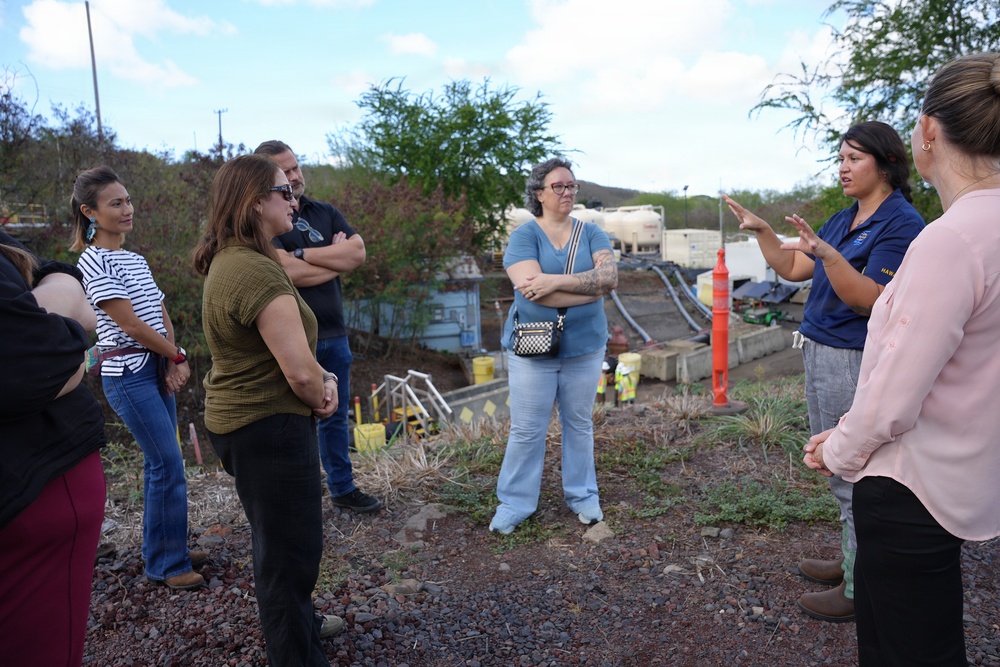 NCTF-RH hosts University of Hawaii Red Hill Registry for site visit