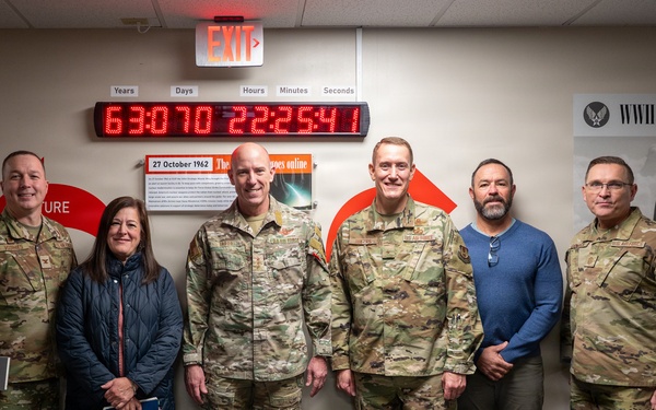 Malmstrom AFB hosts Lt. Gen. Tabor for missile mission familiarization, Sentinel modernization