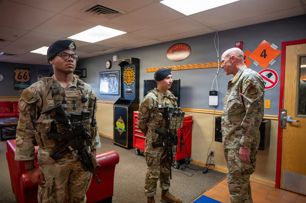 Malmstrom AFB hosts Lt. Gen. Tabor for missile mission familiarization, Sentinel modernization