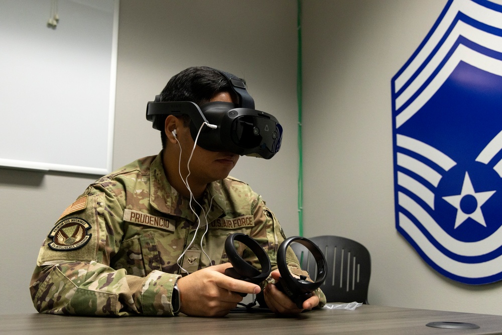 At Beale AFB, recently mandated Enlisted Foundations Courses Feature VR Technology