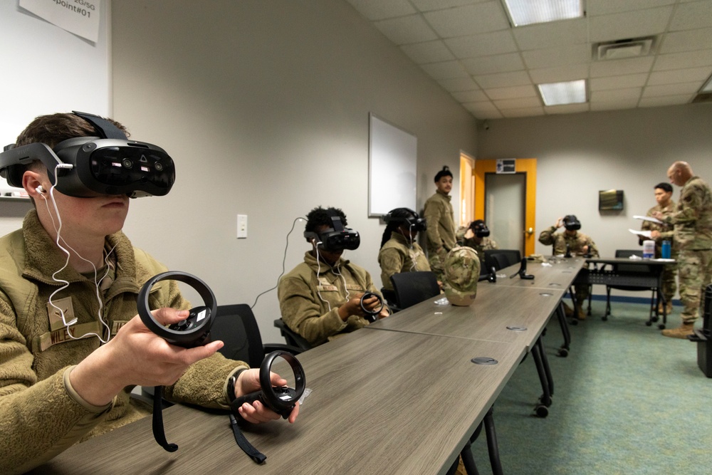 At Beale AFB, recently mandated Enlisted Foundations Courses Feature VR Technology