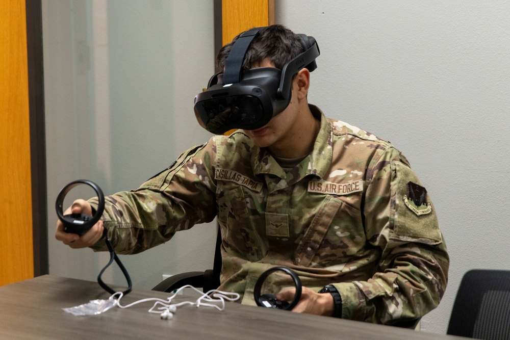 At Beale AFB, recently mandated Enlisted Foundations Courses Feature VR Technology