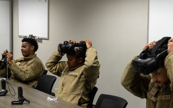At Beale AFB, recently mandated Enlisted Foundations Courses Feature VR Technology