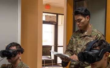 At Beale AFB, recently mandated Enlisted Foundations Courses Feature VR Technology