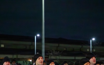 Eighth Army HHBN Battalion Run