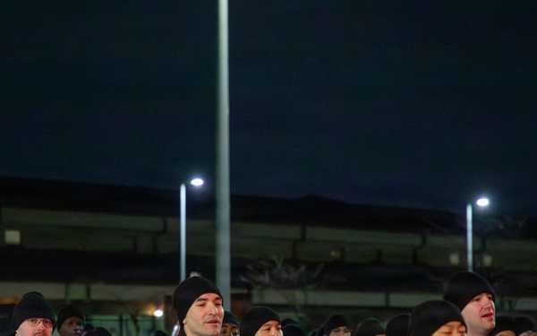 Eighth Army HHBN Battalion Run