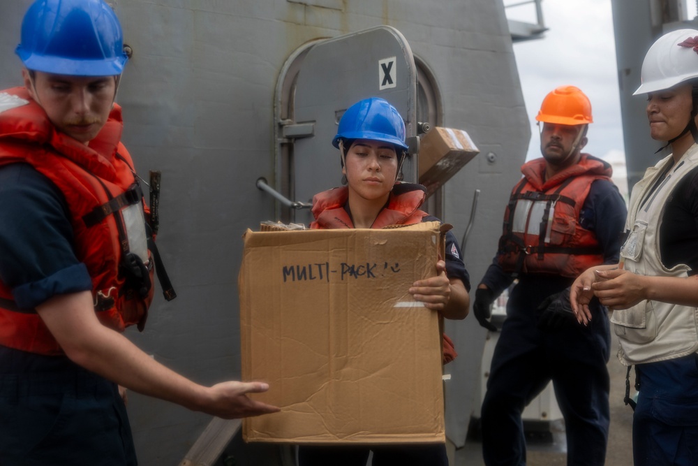 Spruance conducts routine operations