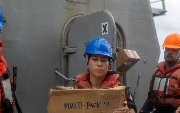 Spruance conducts routine operations