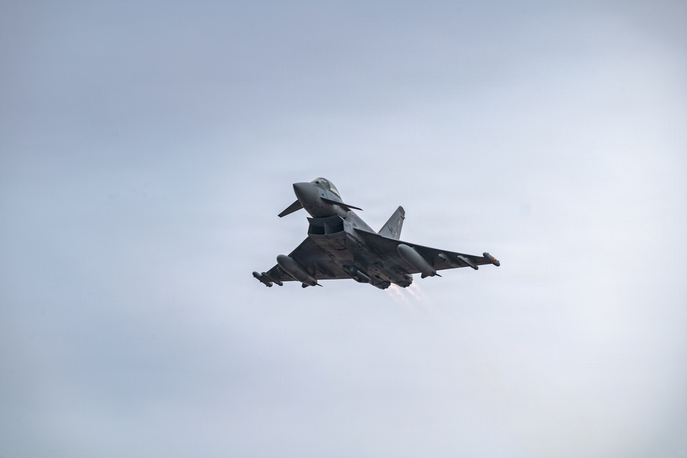 Exercise Blue Sands Typhoon Take Offs