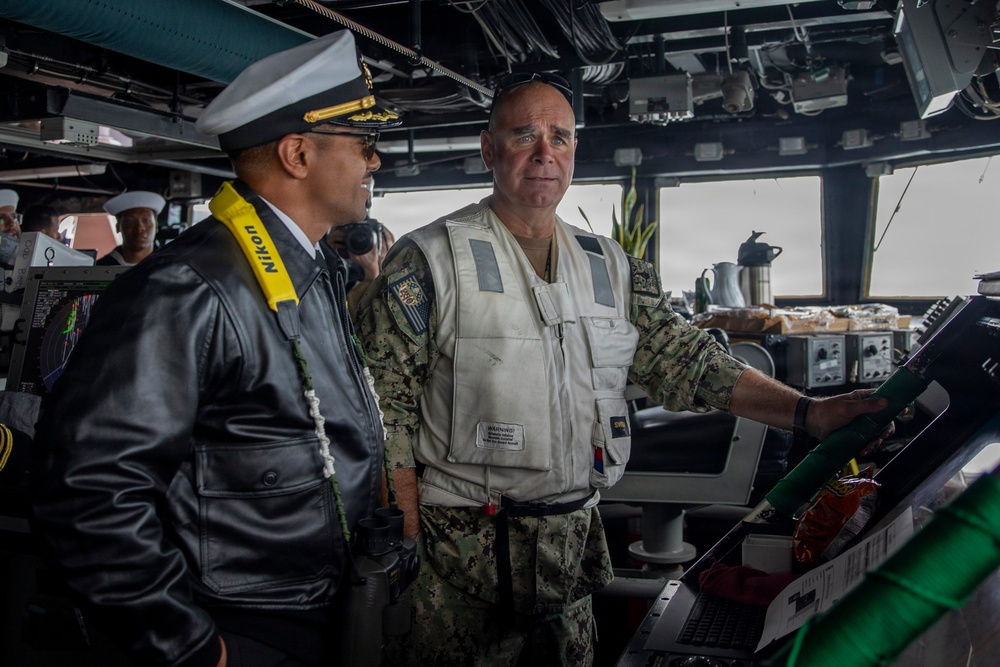USS Fitzgerald returns to home port San Diego