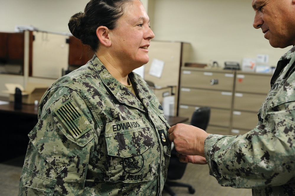 BUC Edwards End of Tour Ceremony