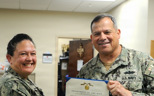 BUC Edwards End of Tour Ceremony