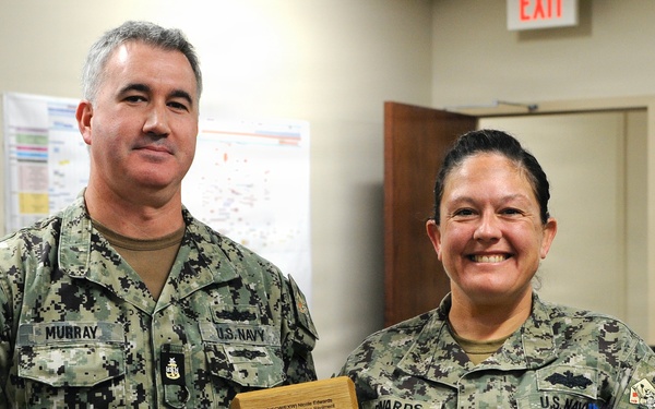 BUC Edwards End of Tour Ceremony