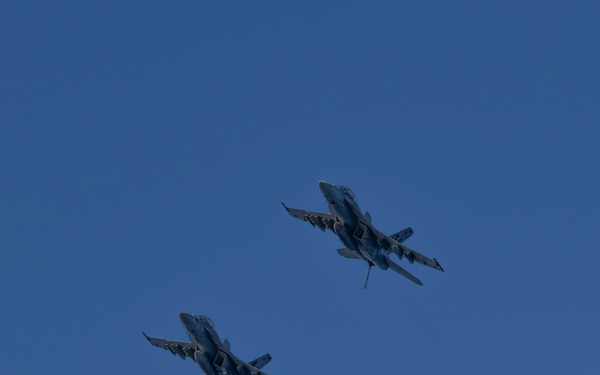 Abraham Lincoln conducts routine flight operations