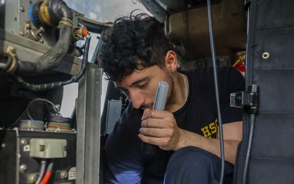 Abraham Lincoln conducts routine operations