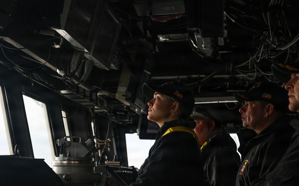 USS Paul Ignatius (DDG 117) departs Naval Station Rota, Spain