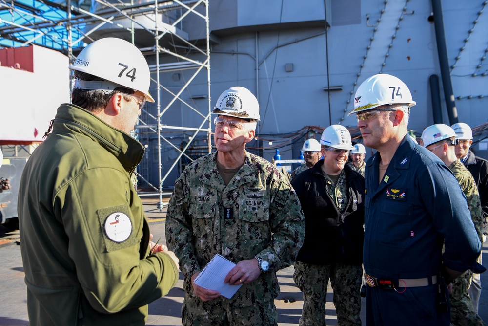 USS John C. Stennis (CVN 74) Hosts USFF
