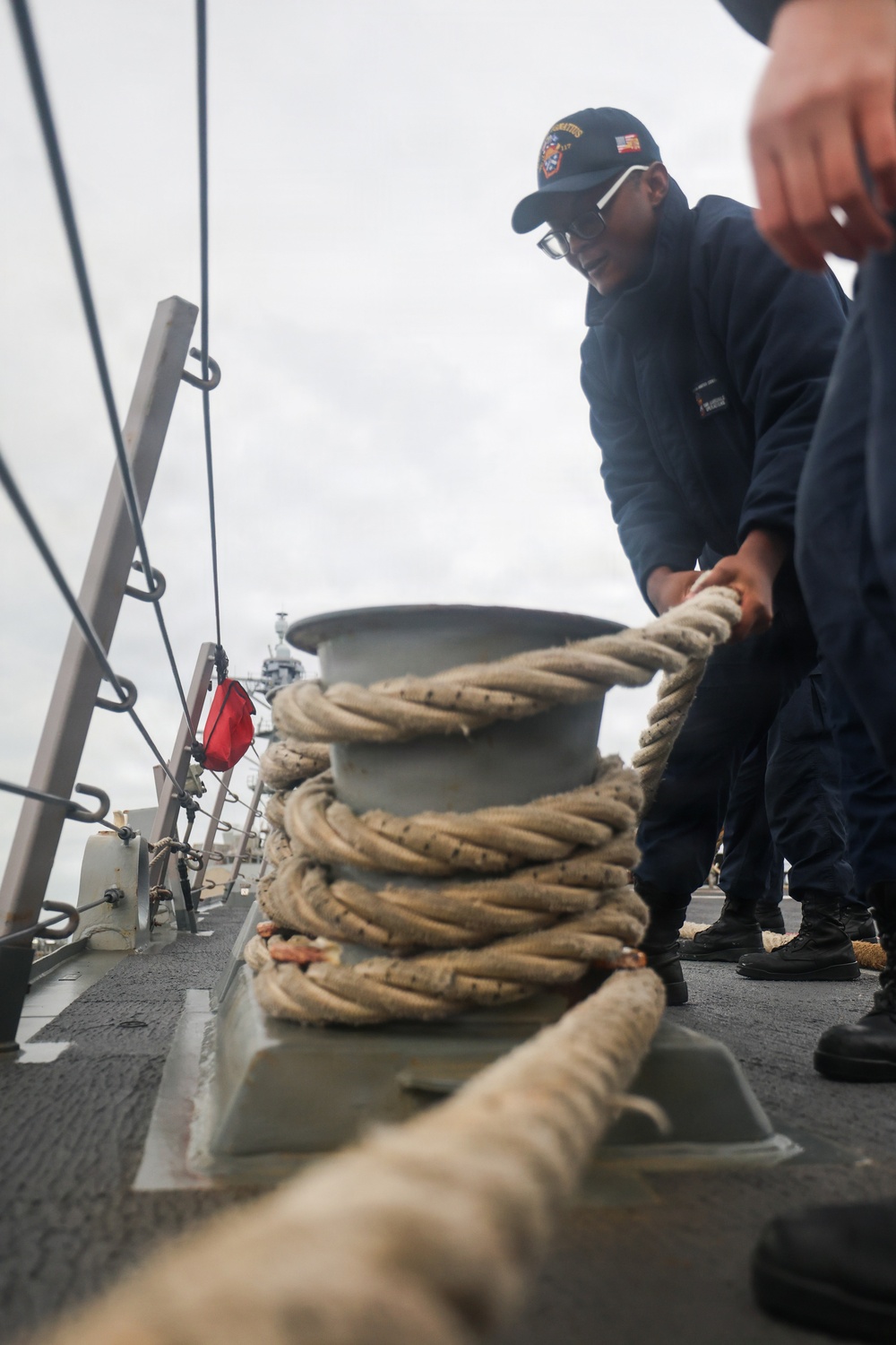 USS Paul Ignatius (DDG 117) returns to Naval Station Rota, Spain