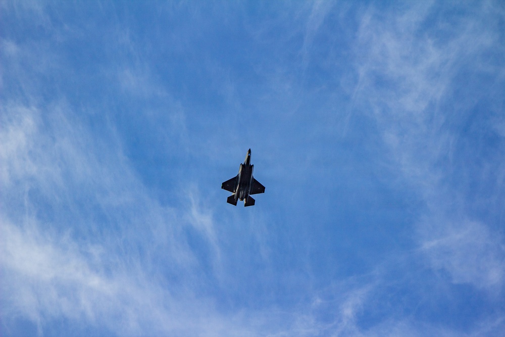 Poland's Final F-35 arriving at Ebbing ANGB