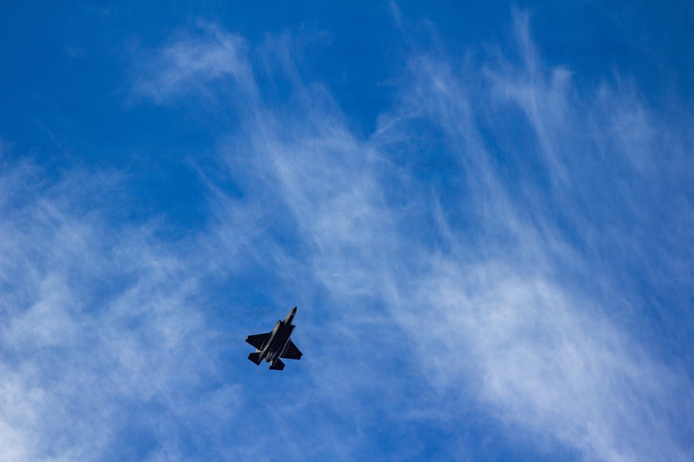 Poland's Final F-35 arriving at Ebbing ANGB