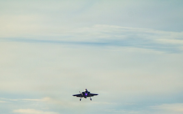 Poland's Final F-35 arriving at Ebbing ANGB