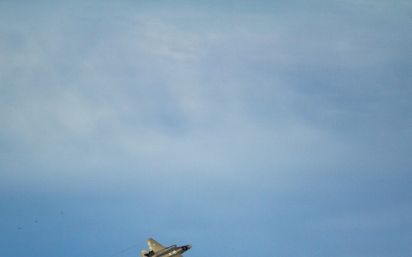 Poland's Final F-35 arriving at Ebbing ANGB