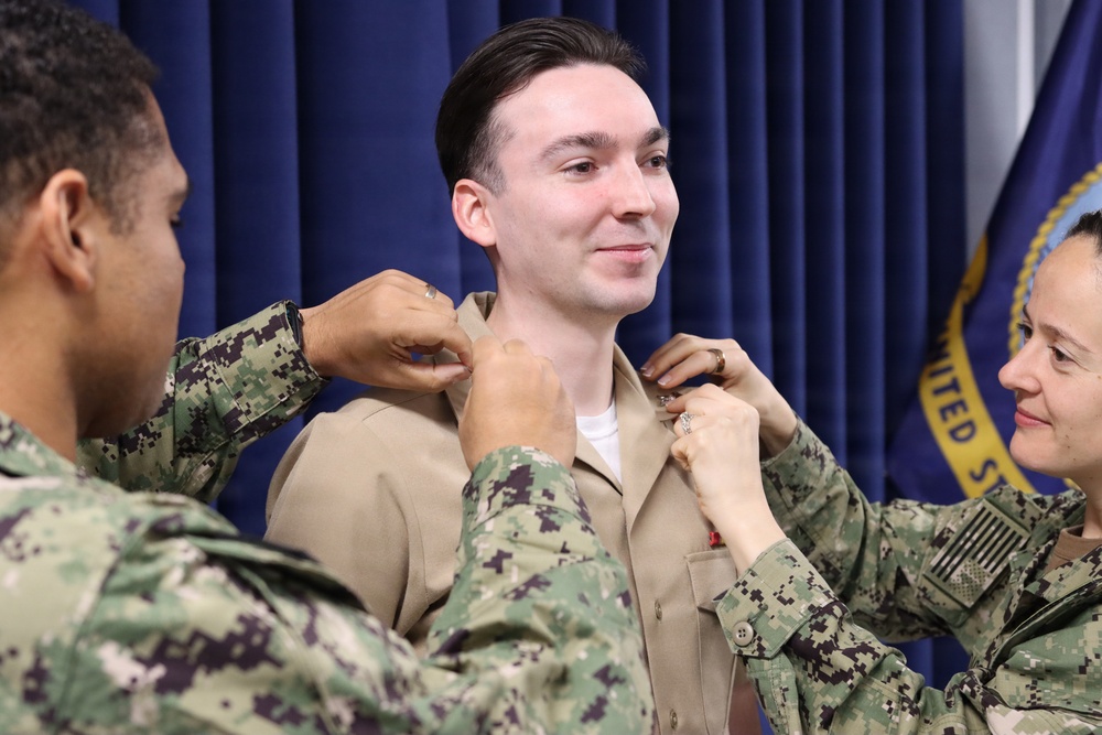 MU2 Paul Converse III Frocking Ceremony