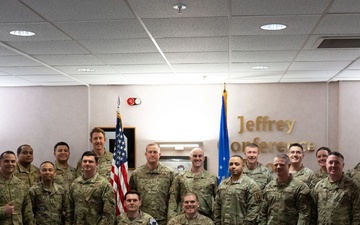 Chief master sergeant selects recognized at RAF Mildenhall