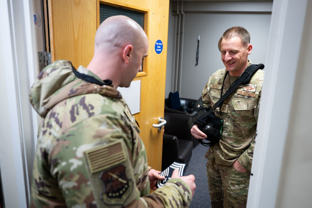 Chief master sergeant selects recognized at RAF Mildenhall