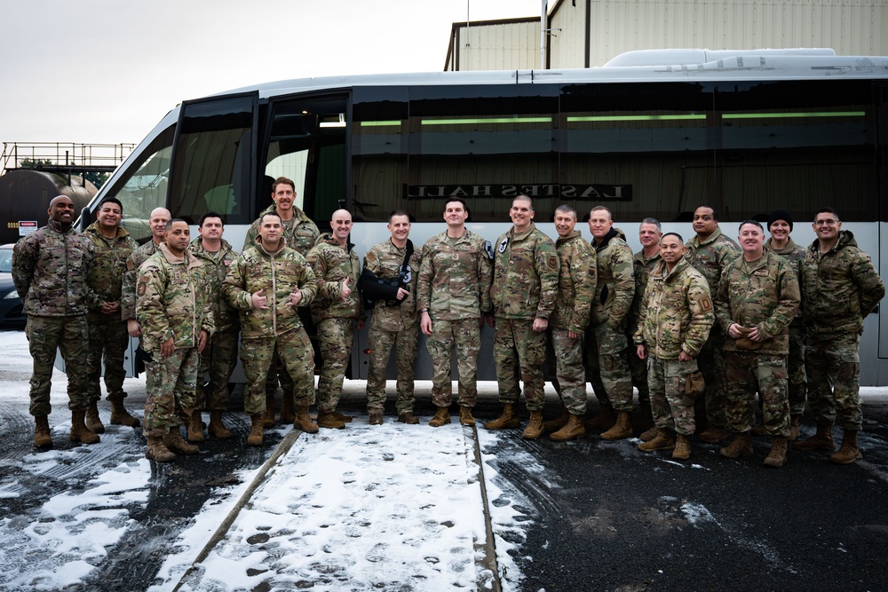 Chief master sergeant selects recognized at RAF Mildenhall