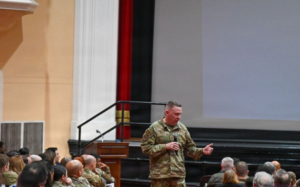 Lt Gen Quinn holds first all call as AETC commander