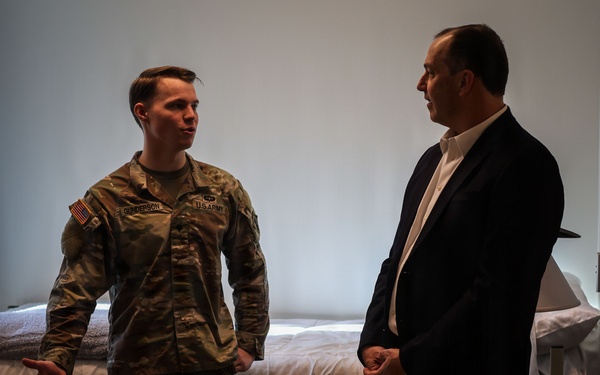 Deputy Assistant Director for Installations, Housing, and Partnerships visits Ft. Bragg