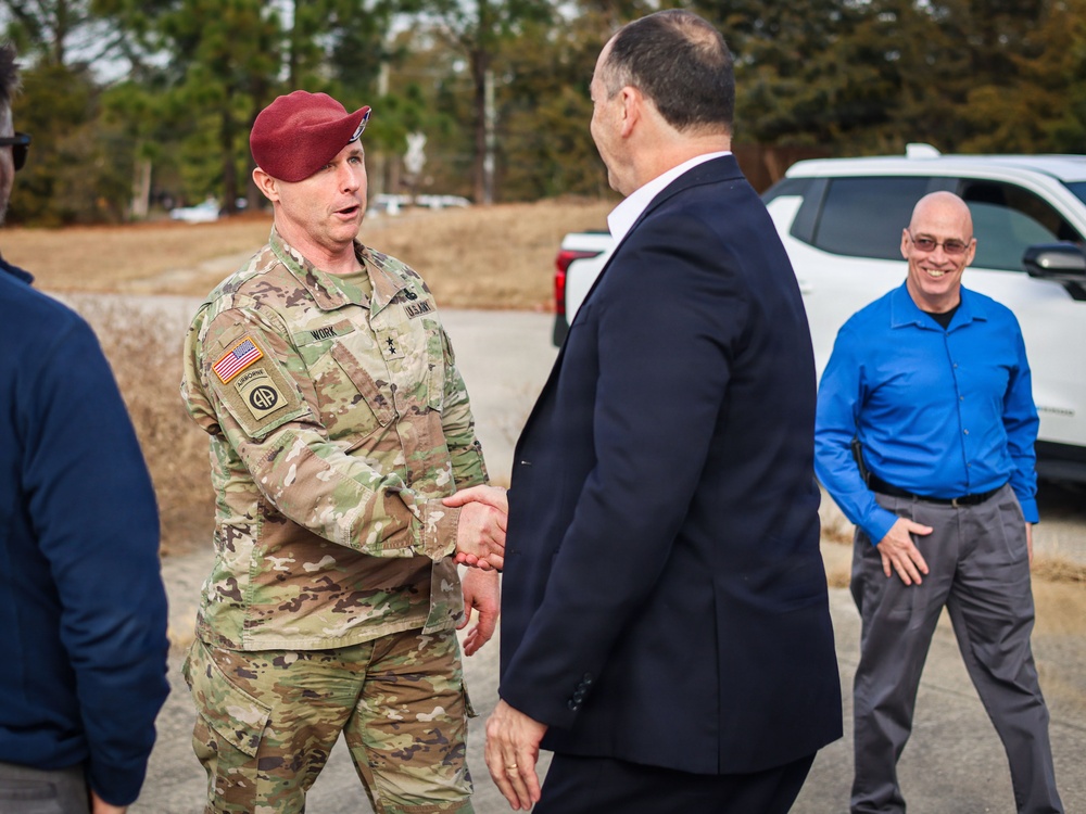 Deputy Assistant Director for Installations, Housing, and Partnerships visits Ft. Bragg