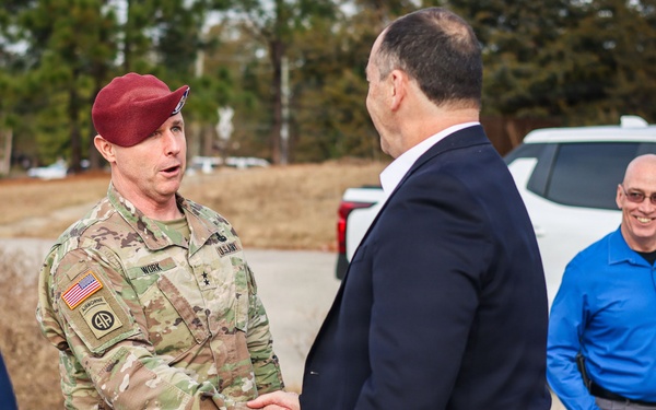 Deputy Assistant Director for Installations, Housing, and Partnerships visits Ft. Bragg
