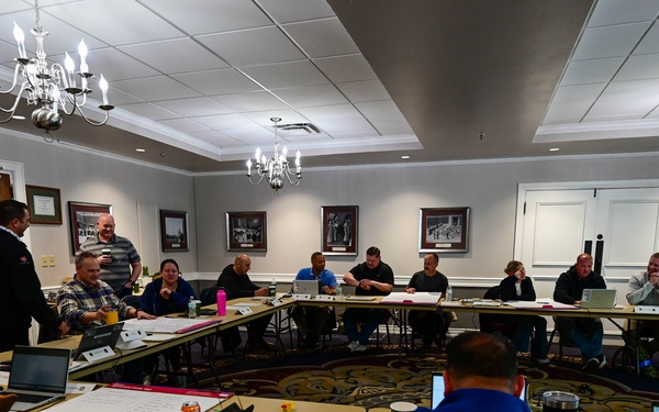 513th Air Control Group Hosts Strategic Alignment Meeting