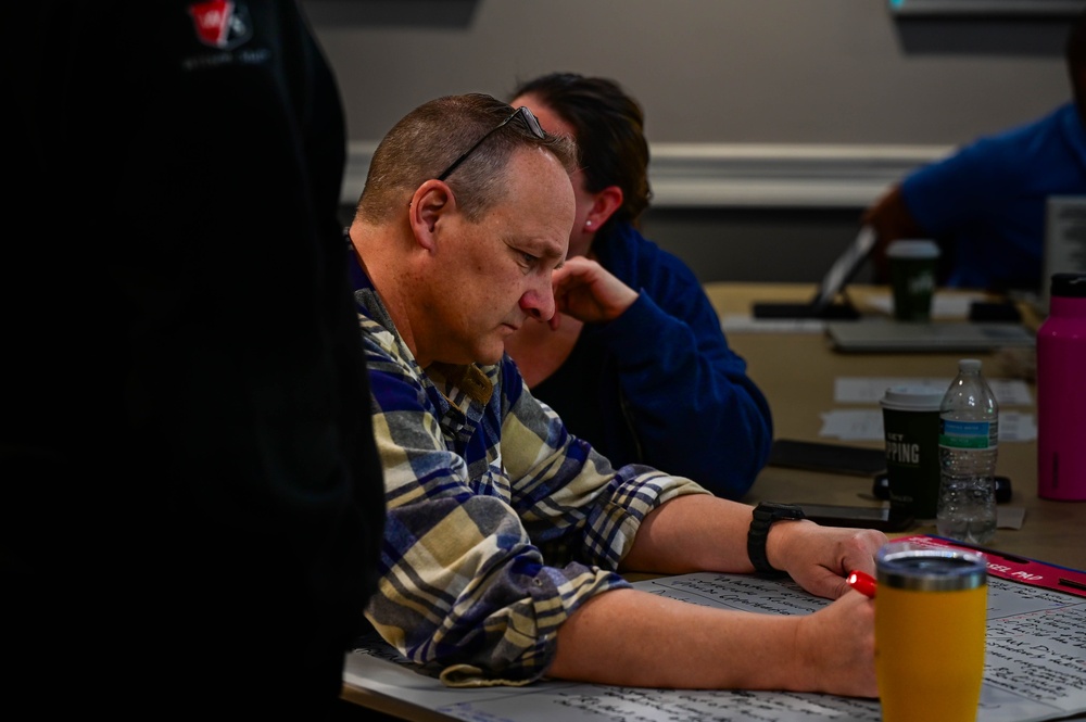 513th Air Control Group Hosts Strategic Alignment Meeting