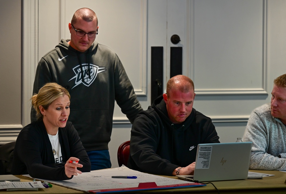 513th Air Control Group Hosts Strategic Alignment Meeting