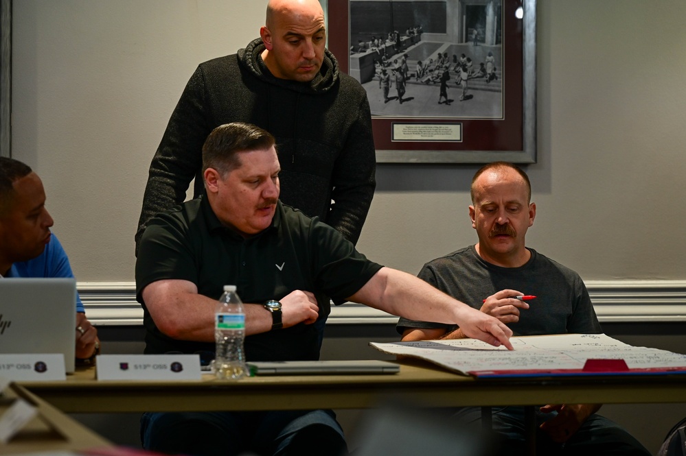 513th Air Control Group Hosts Strategic Alignment Meeting