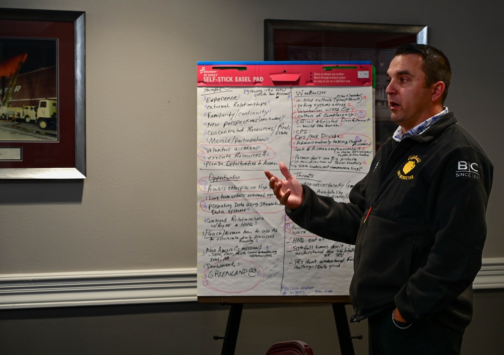 513th Air Control Group Hosts Strategic Alignment Meeting