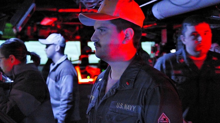 USS Bulkeley (DDG 84) conducts maritime operations in support of M/V Bella 1 seizure