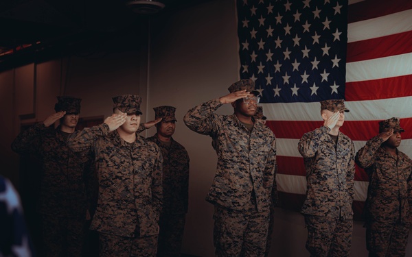 Marine Corps Base Quantico’s Ceremonial Platoon Rehearsal