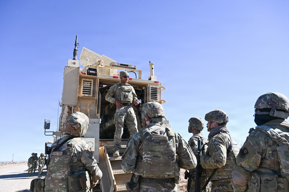31 ATF, 31 CABS conduct field training at Ft Bliss