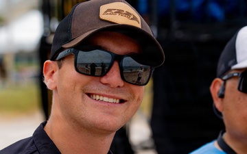 F-22 Raptor Aerial Demonstration Team performs at Air Dot Show Tour Ft. Lauderdale 2025