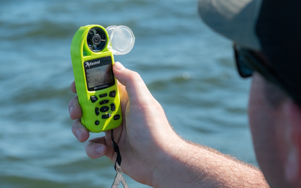 Charleston Airmen static line jump over Lake Moultrie