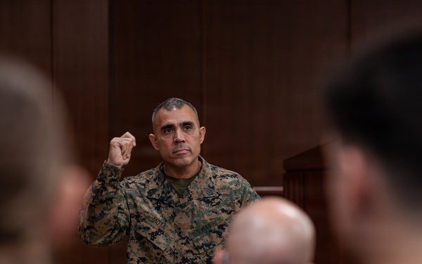 1st Sgt. Joseph B. Stoker's Redesignation Ceremony