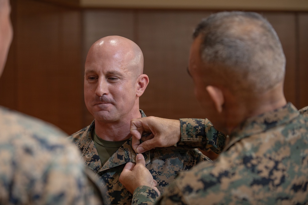 1st Sgt. Joseph B. Stoker's Redesignation Ceremony