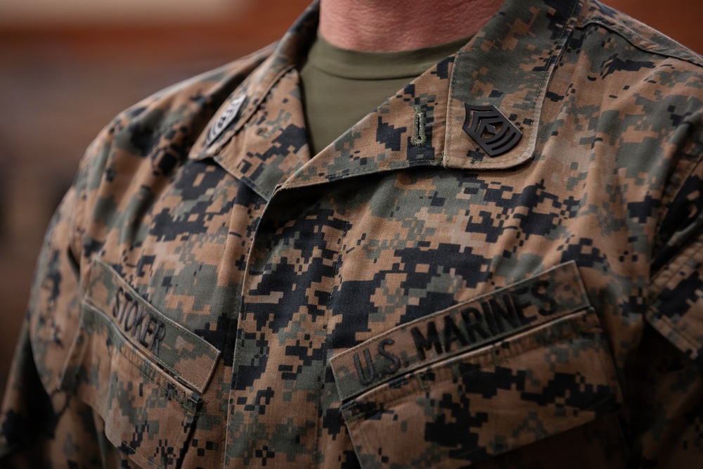 1st Sgt. Joseph B. Stoker's Redesignation Ceremony