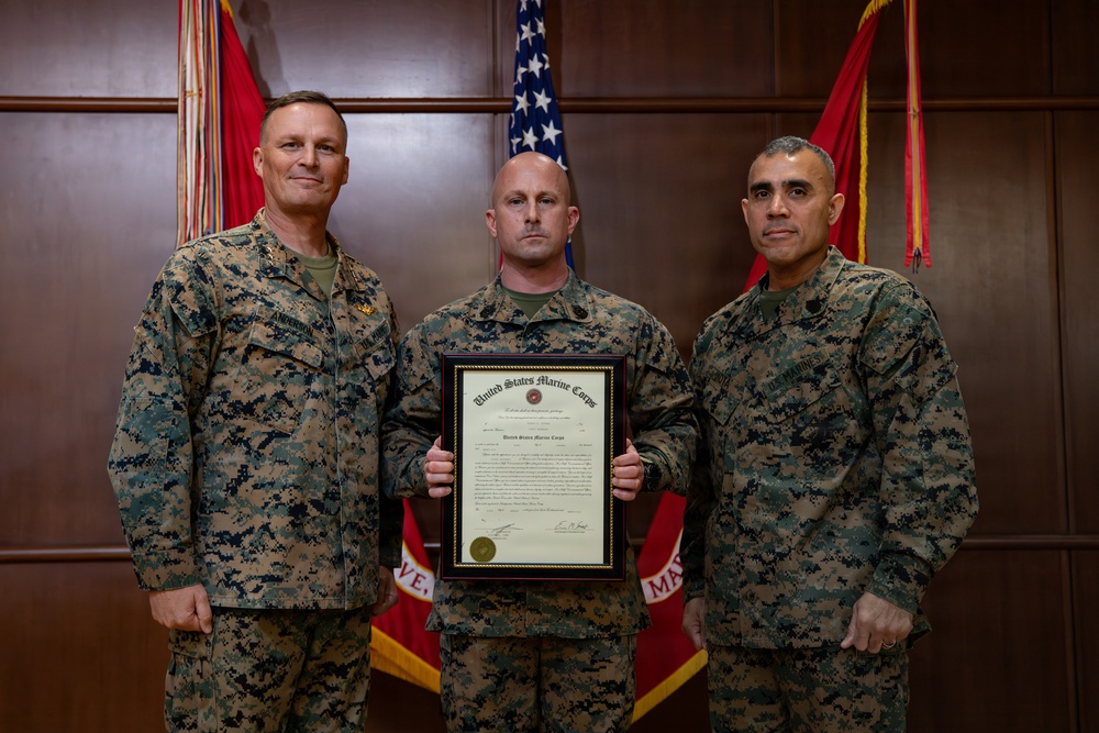 1st Sgt. Joseph B. Stoker's Redesignation Ceremony