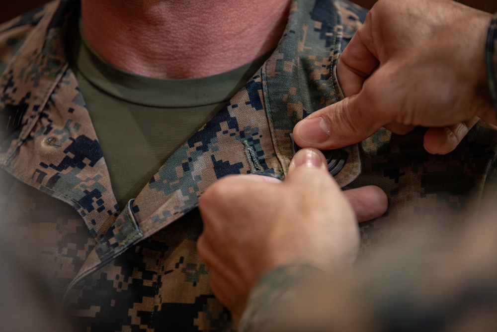 1st Sgt. Joseph B. Stoker's Redesignation Ceremony